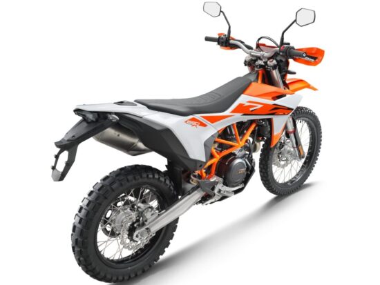 KTM 690 Enduro R 2026 orange back