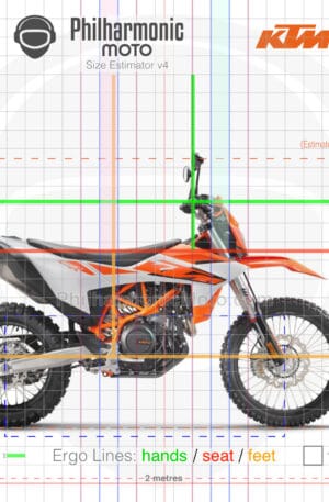 KTM 690 Enduro R 2026 orange sev4