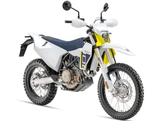 Husqvarna 701 Enduro 2026 white front