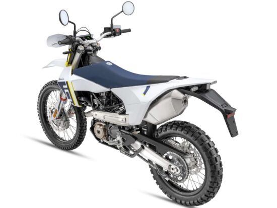 Husqvarna 701 Enduro 2026 white back