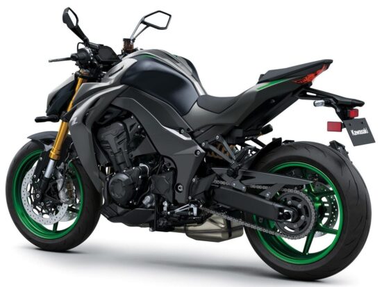 Kawasaki Z1100 SE 2026 Metallic Matte Graphenesteel Gray Carbon Gray back