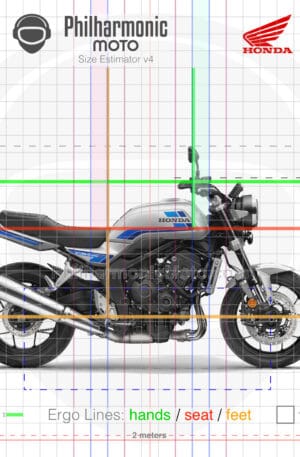 Honda CB1000F 2026 Wolf Siver Metallic with Blue Stripe sev4