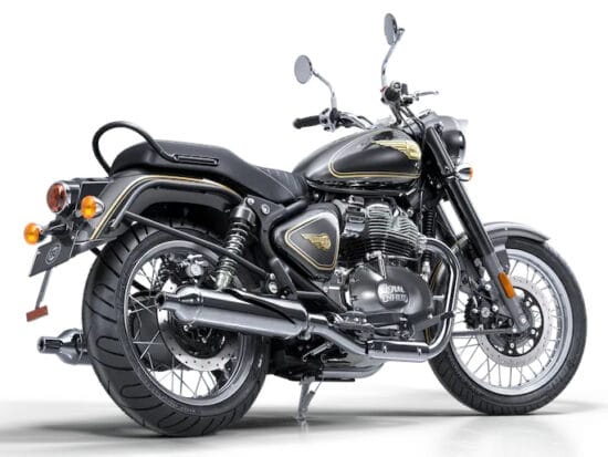 Royal Enfield Bullet 650 2026 Cannon Black back