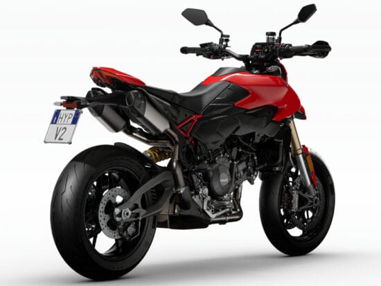 Ducati Hypermotard V2 2026 Red back