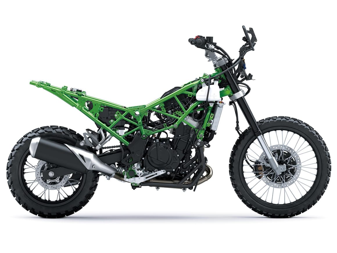 Kawasaki KLE500 SE 2026 frame