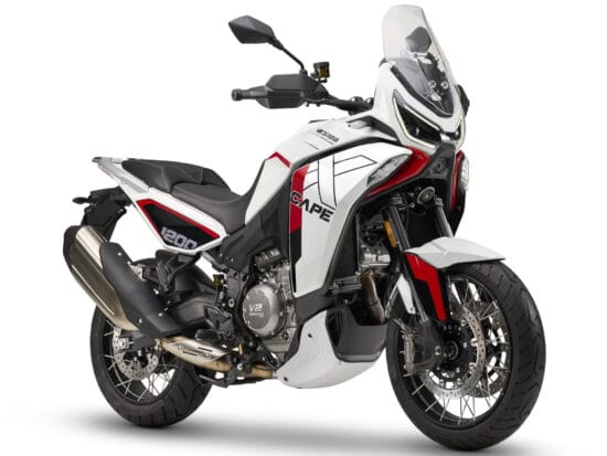 Moto Morini X-Cape 1200 2026 Arctic White front