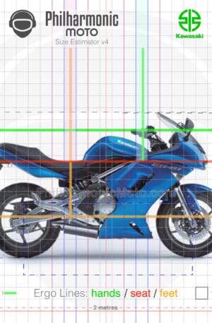 Kawasaki ER-6F 2007 Candy Plasma Blue sev4