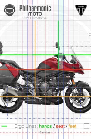 Triumph Tiger Sport 800 Tour 2026 Carnival Red Sapphire Black sev4