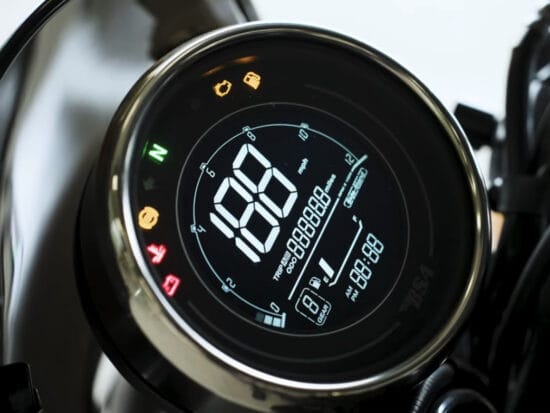 BSA Bantam 350 2026 dashboard