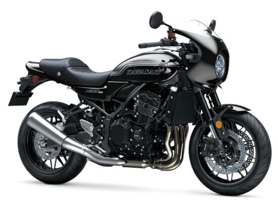 Kawasaki Z900RS Cafe 2026 Ebony front